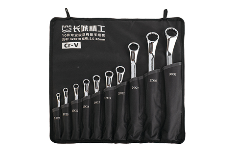 10 件專(zhuān)業(yè)級(jí)雙梅扳手組套