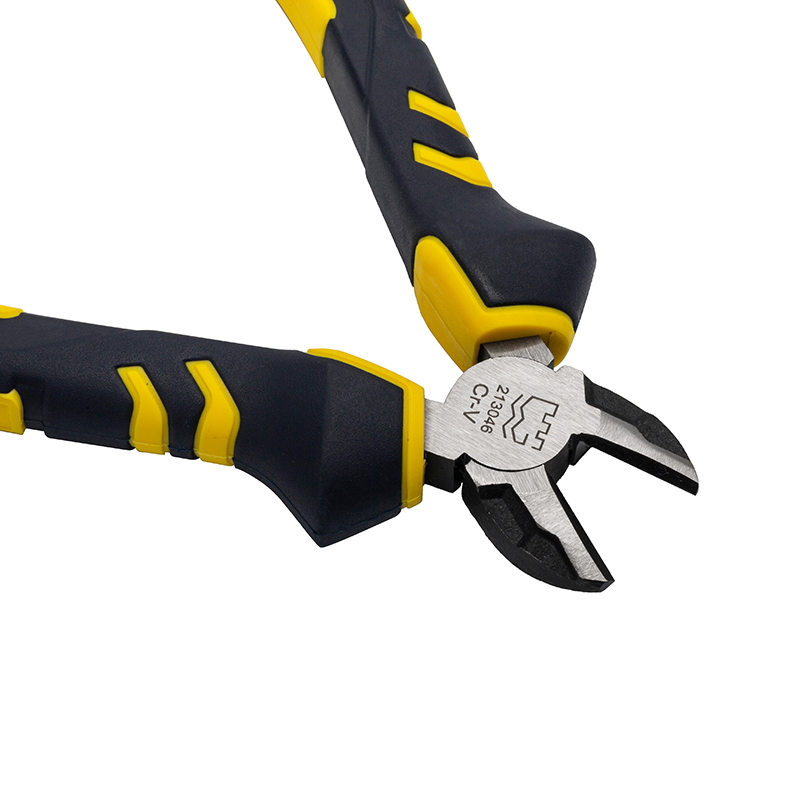 Great Wall Industrial-Grade German-Style Bi-Color Handle Diagonal Cutters Pliers，Labor-Saving